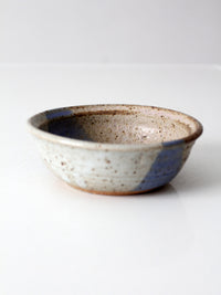 vintage handmade studio pottery bowl