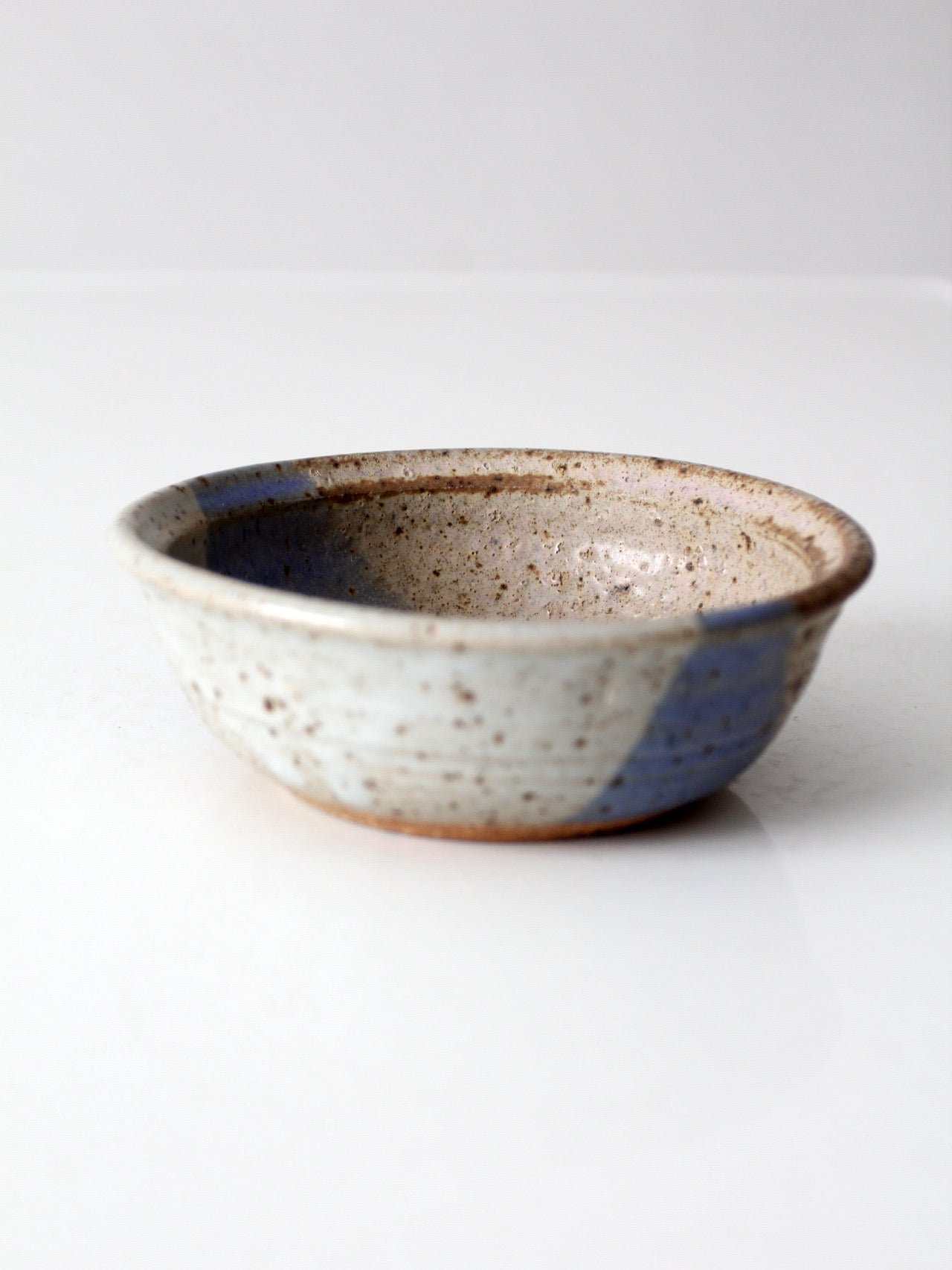 vintage handmade studio pottery bowl
