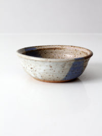 vintage handmade studio pottery bowl
