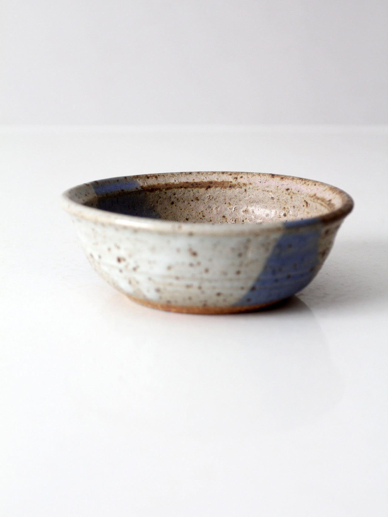 vintage handmade studio pottery bowl