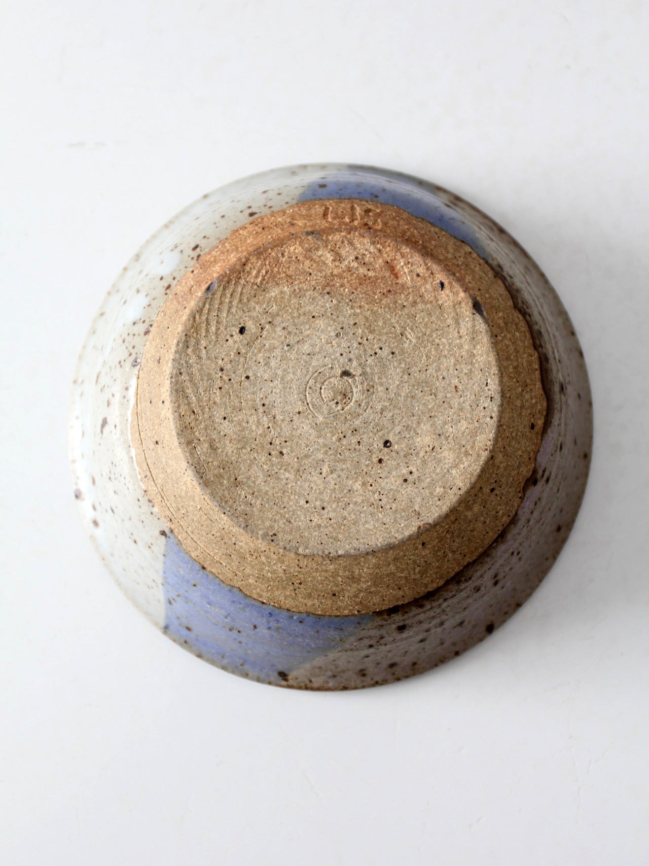 vintage handmade studio pottery bowl