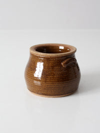 vintage handmade studio pottery chilled server