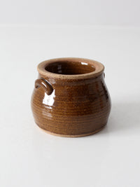 vintage handmade studio pottery chilled server