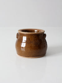 vintage handmade studio pottery chilled server