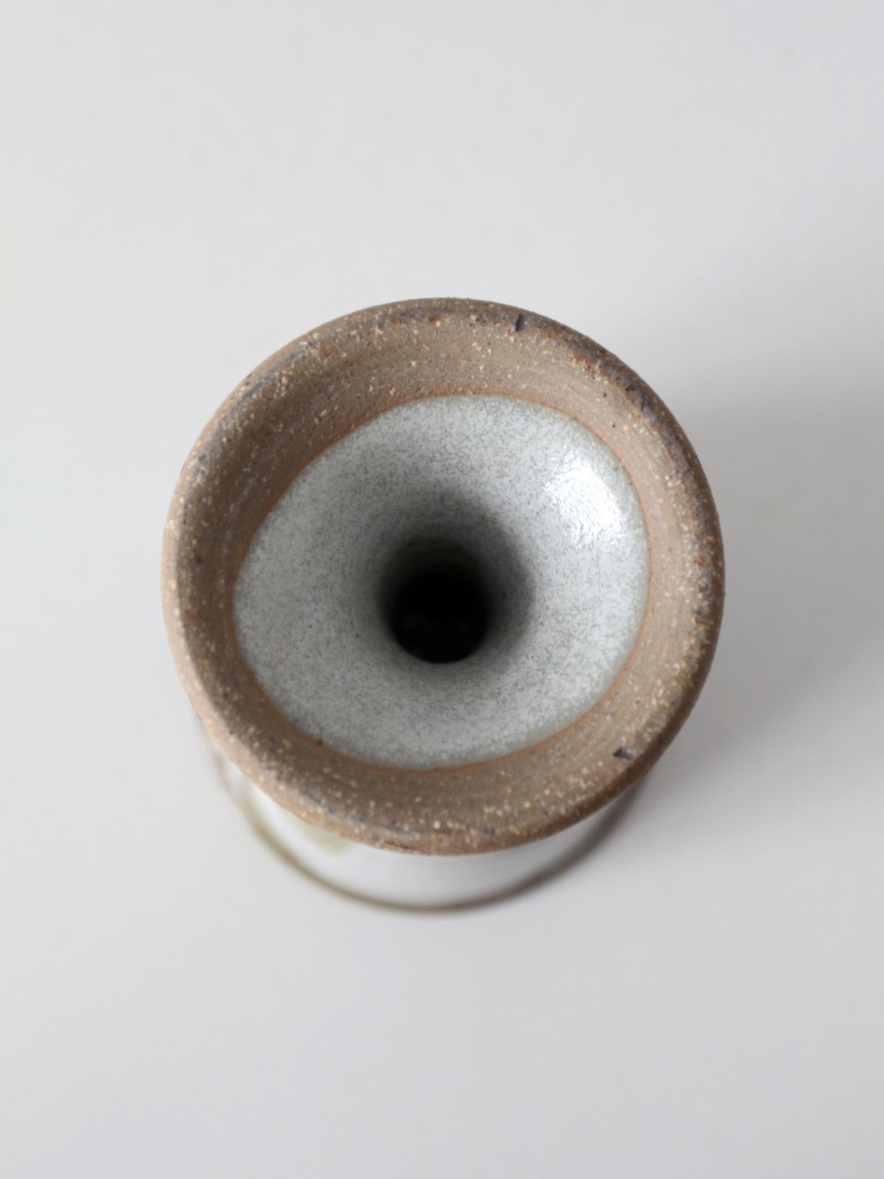 vintage handmade studio pottery goblet