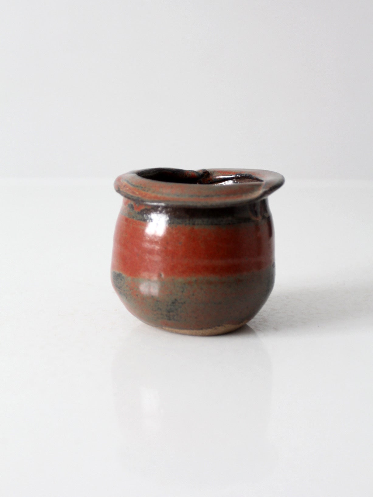 vintage handmade studio pottery vessel
