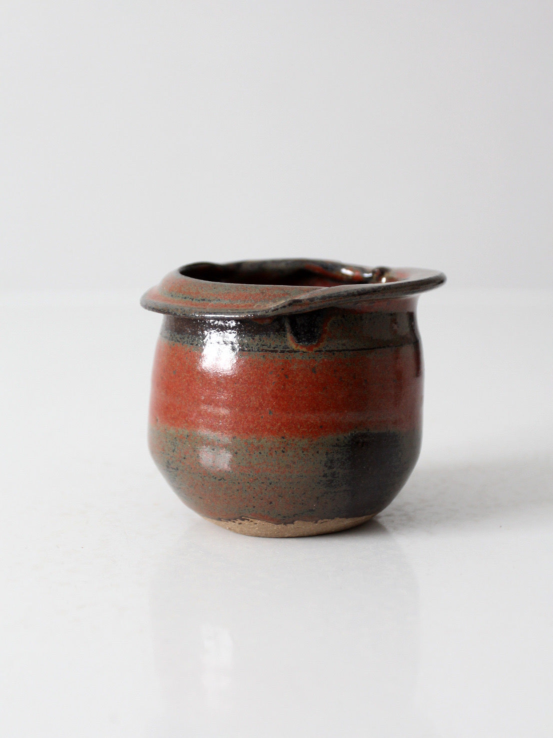 vintage handmade studio pottery vessel