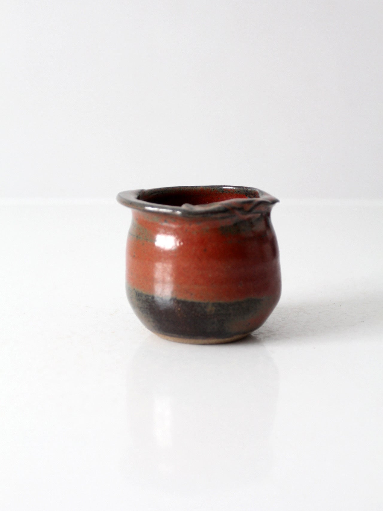 vintage handmade studio pottery vessel
