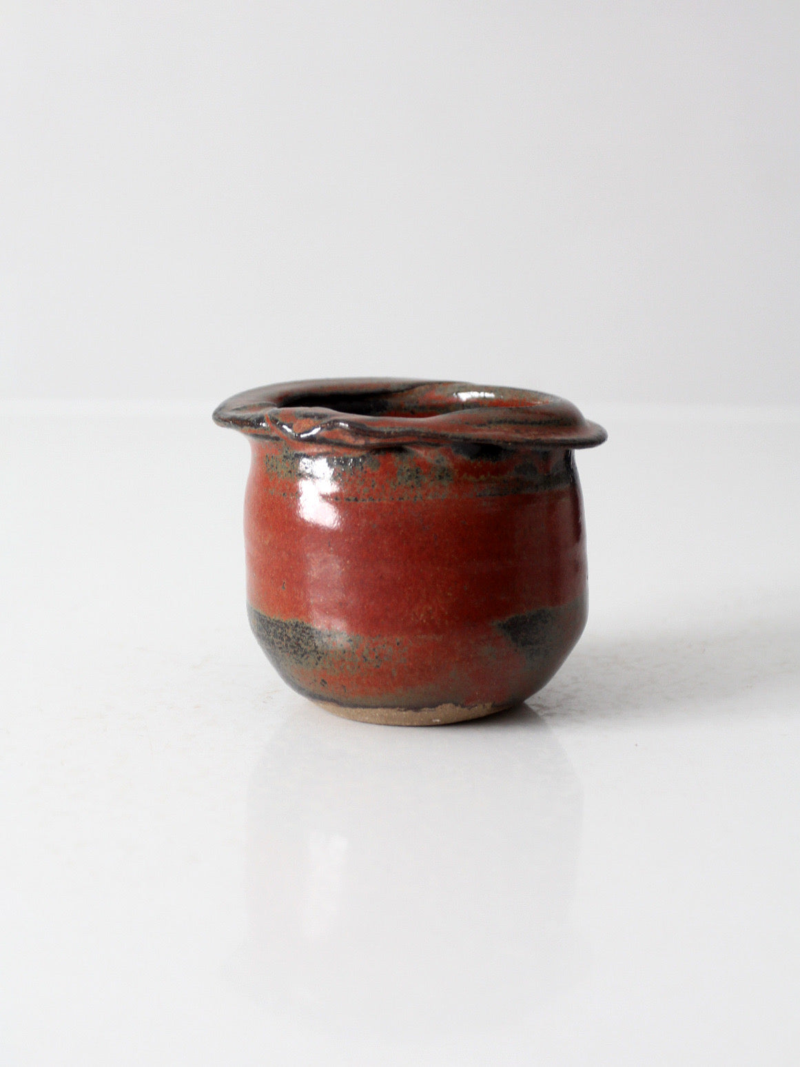 vintage handmade studio pottery vessel