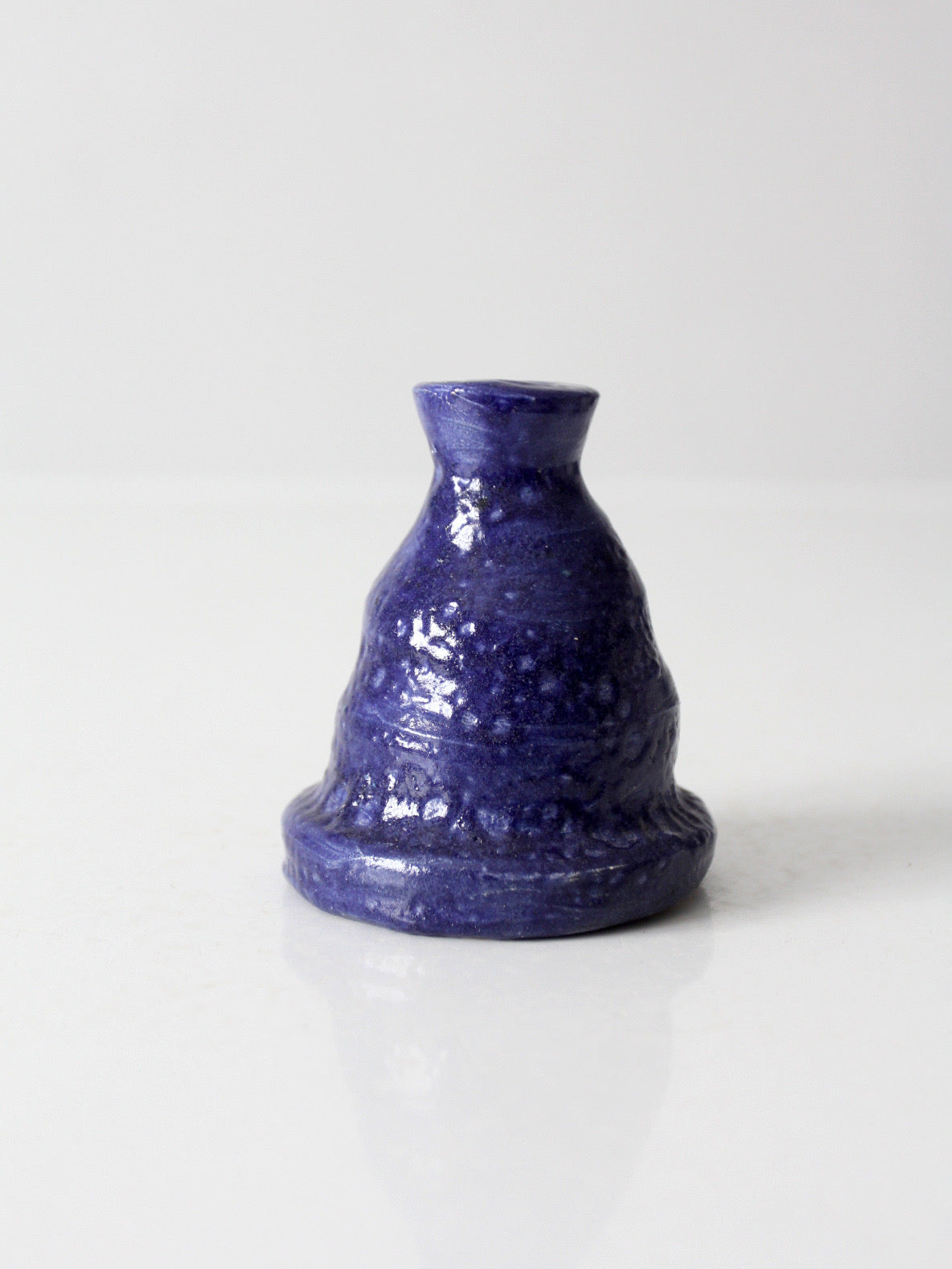 vintage handmade studio pottery vase