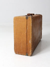 vintage striped suitcase luggage