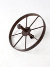 antique iron wheel