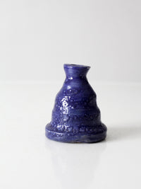 vintage handmade studio pottery vase