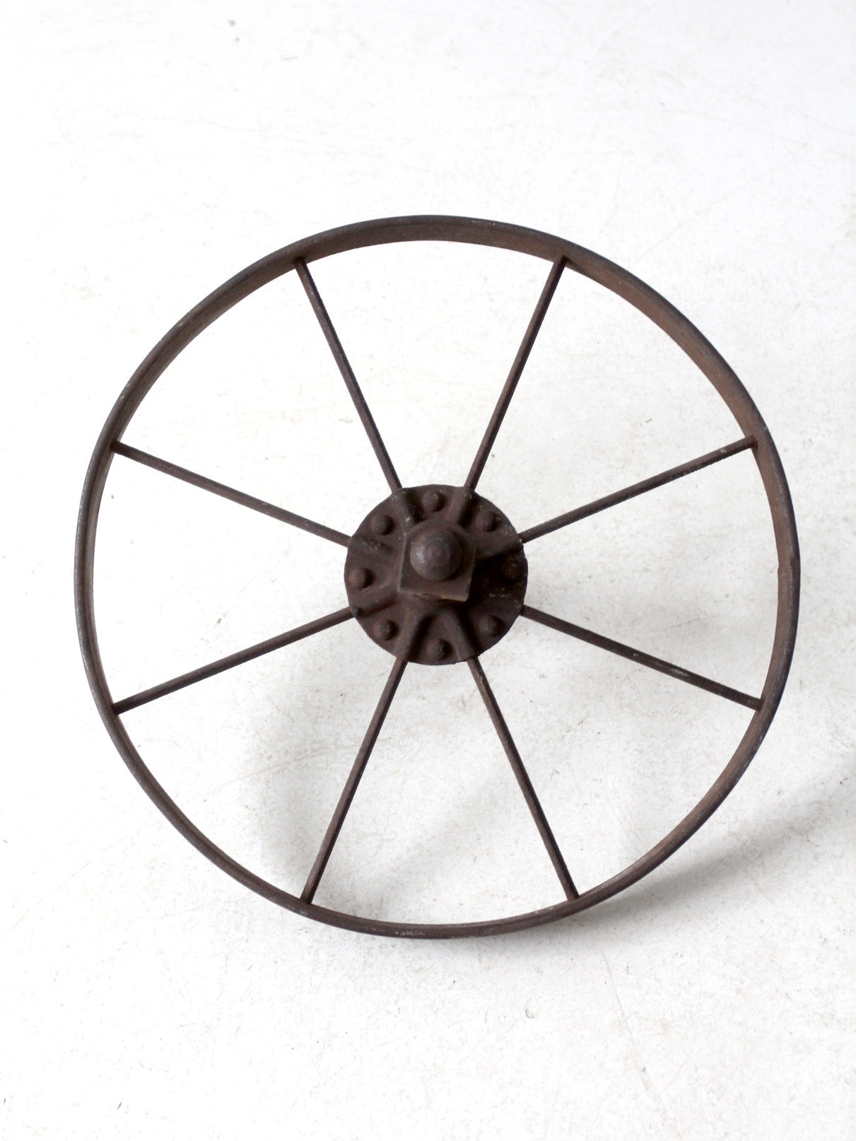 antique iron wheel