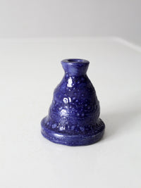 vintage handmade studio pottery vase