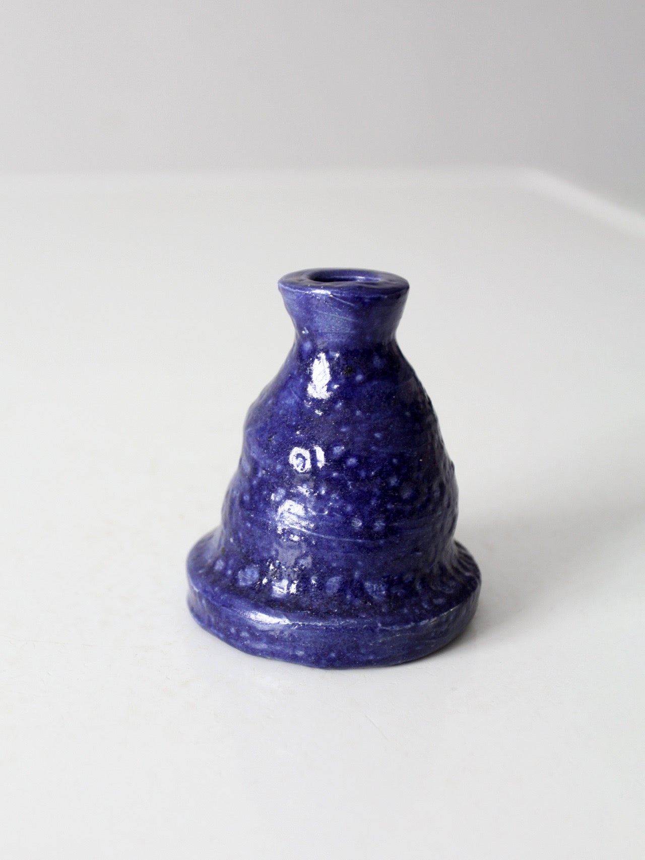 vintage handmade studio pottery vase