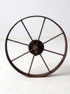 antique iron wheel