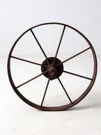 antique iron wheel