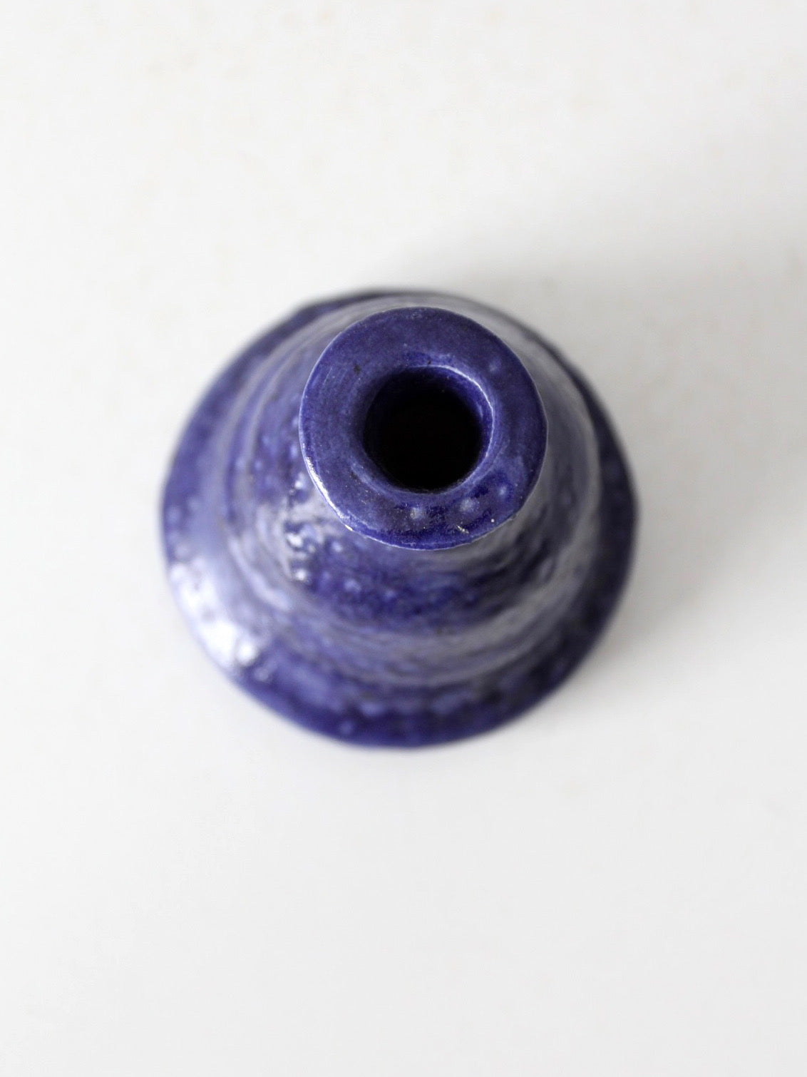 vintage handmade studio pottery vase