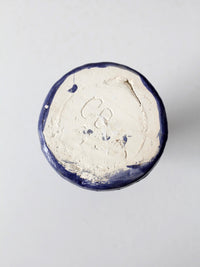 vintage handmade studio pottery vase