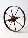 antique iron wheel