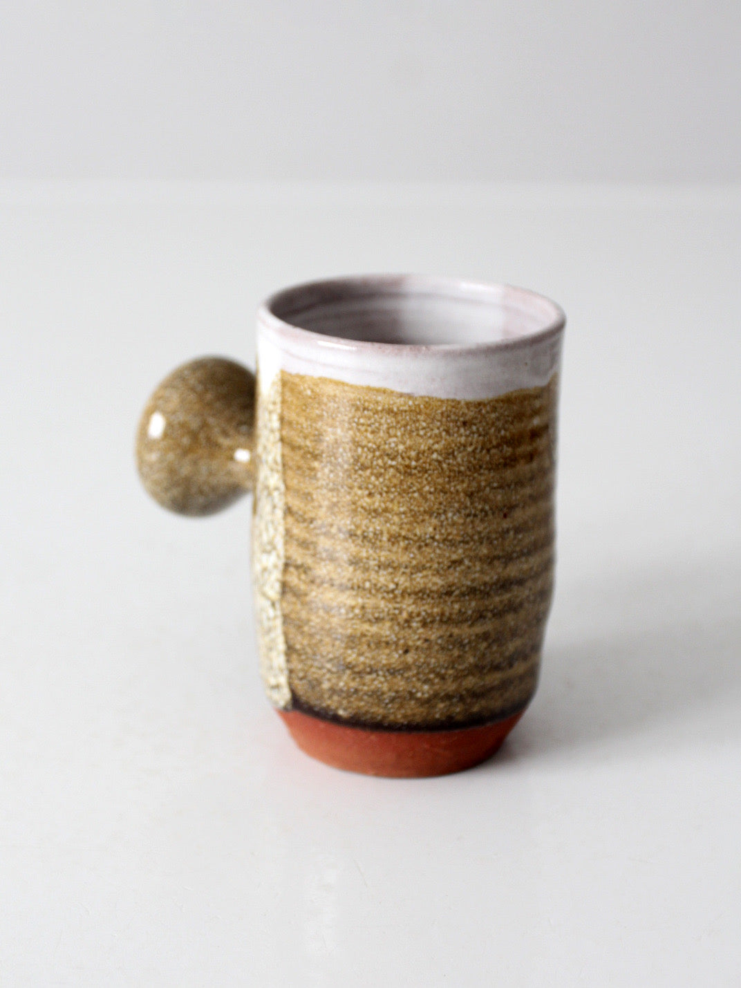 vintage handmade studio pottery mug
