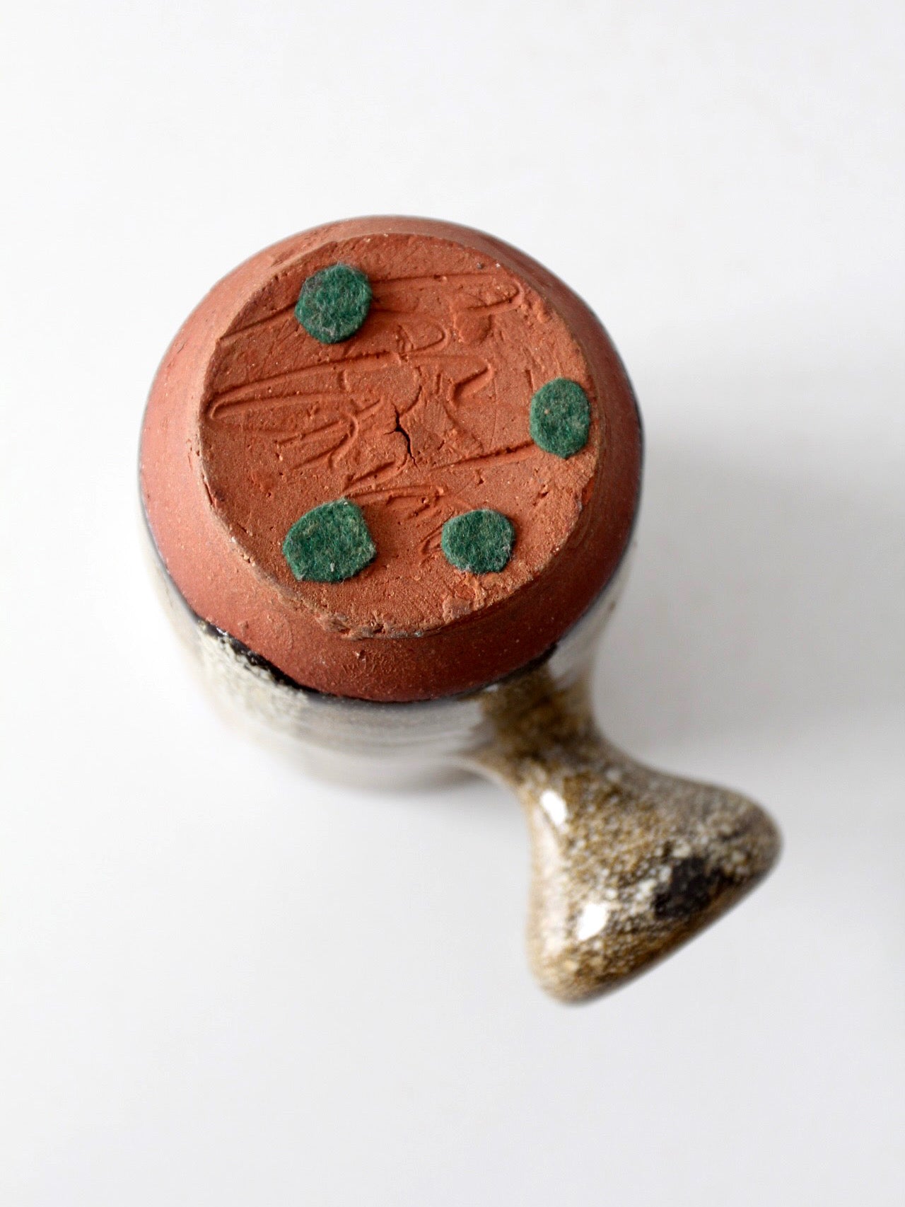 vintage handmade studio pottery mug