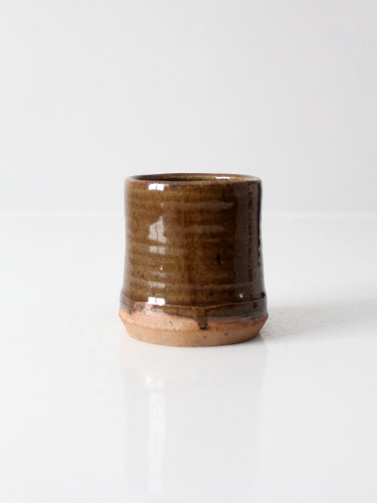 vintage handmade studio pottery cup