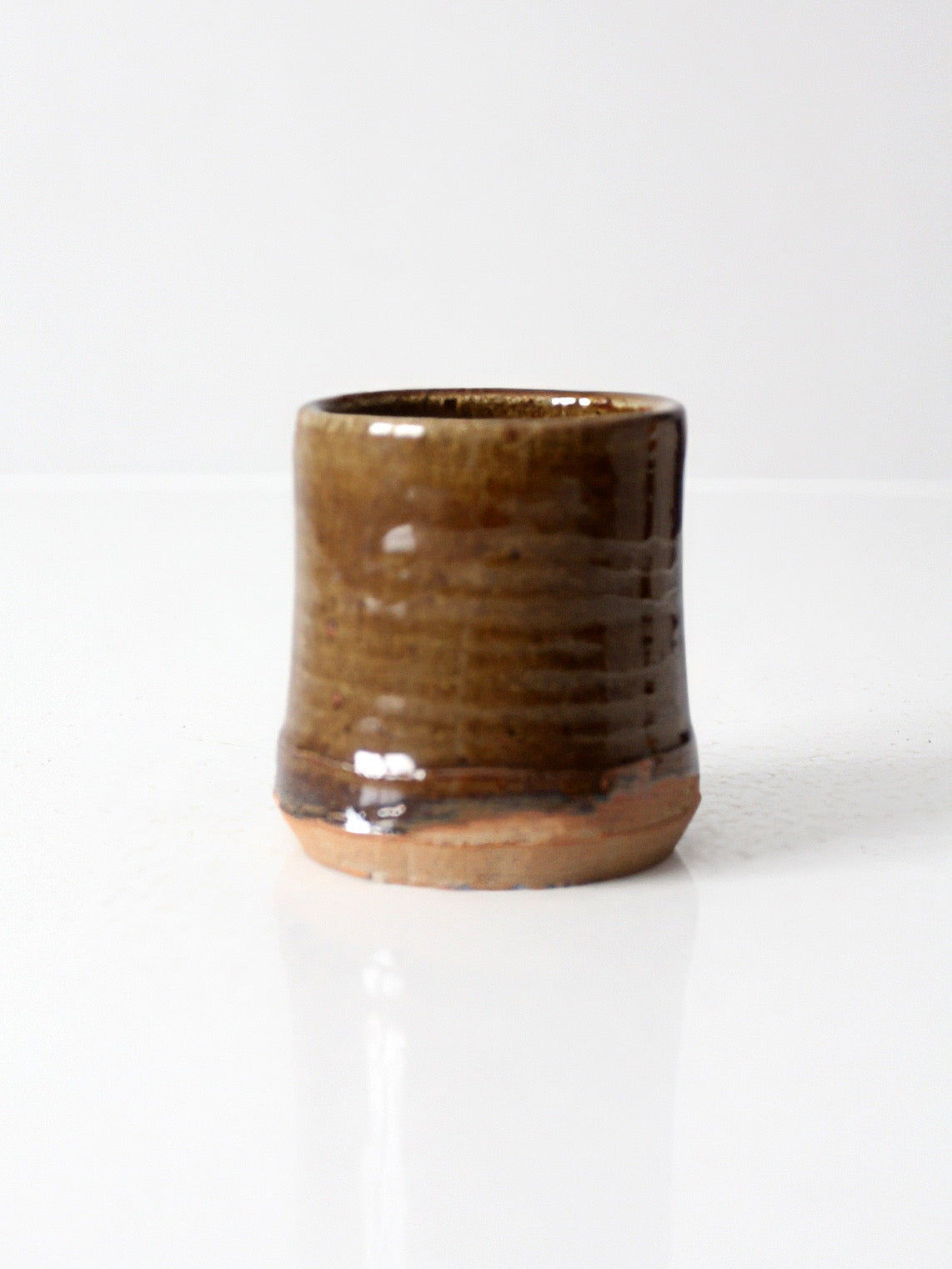 vintage handmade studio pottery cup
