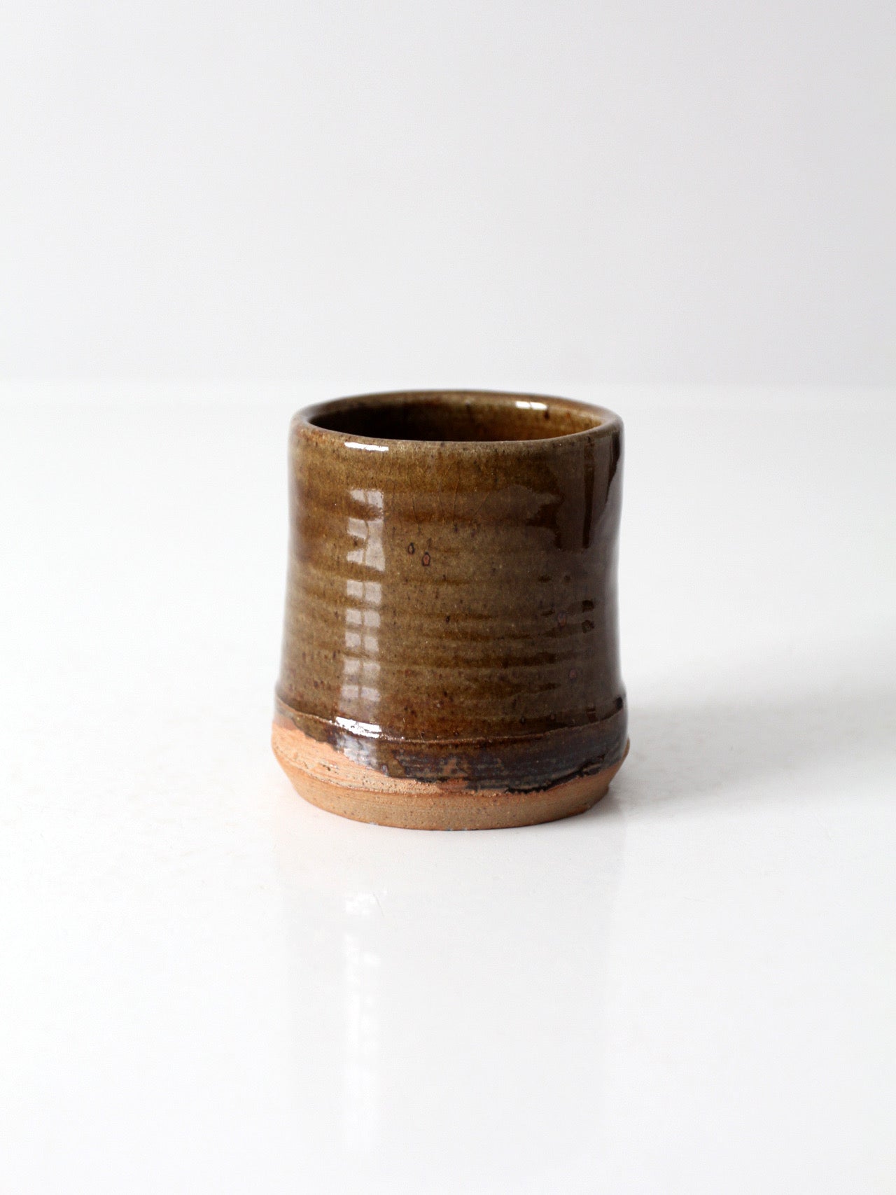 vintage handmade studio pottery cup