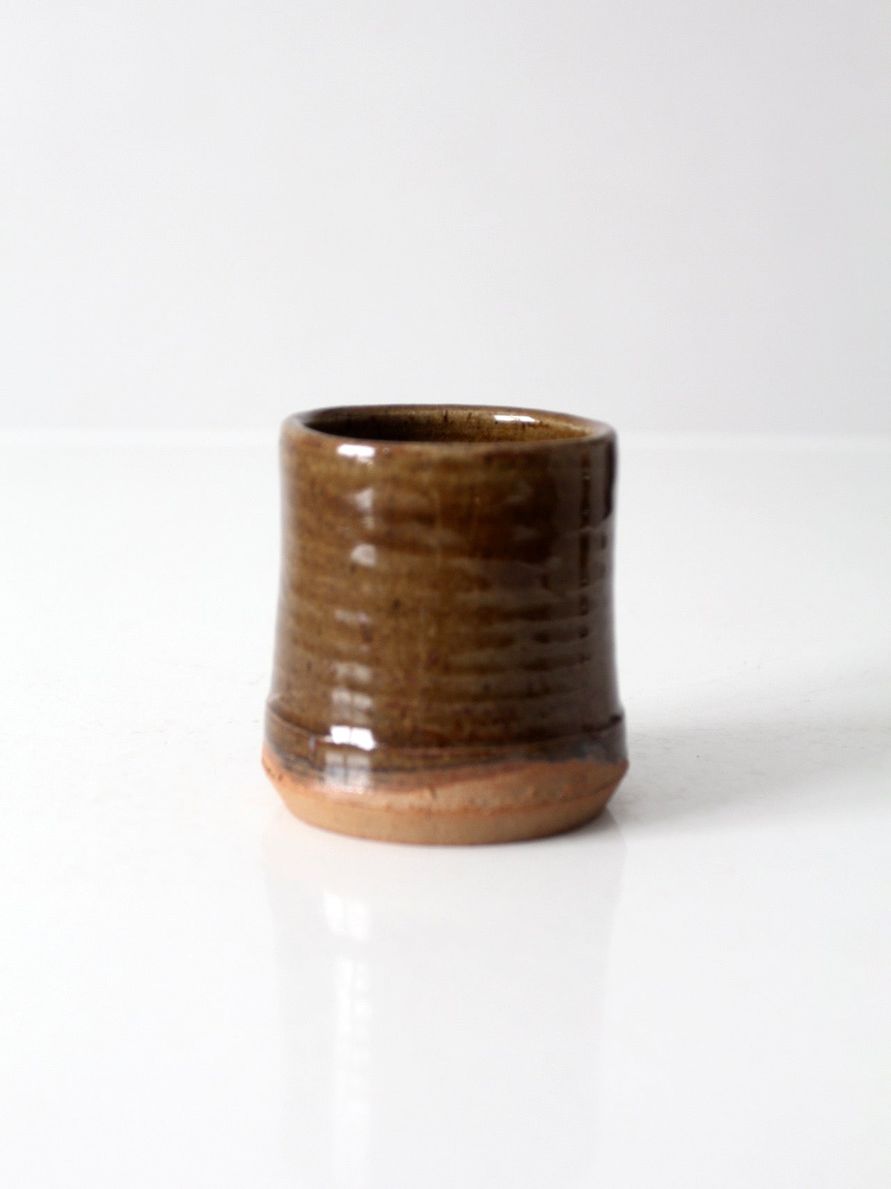 vintage handmade studio pottery cup