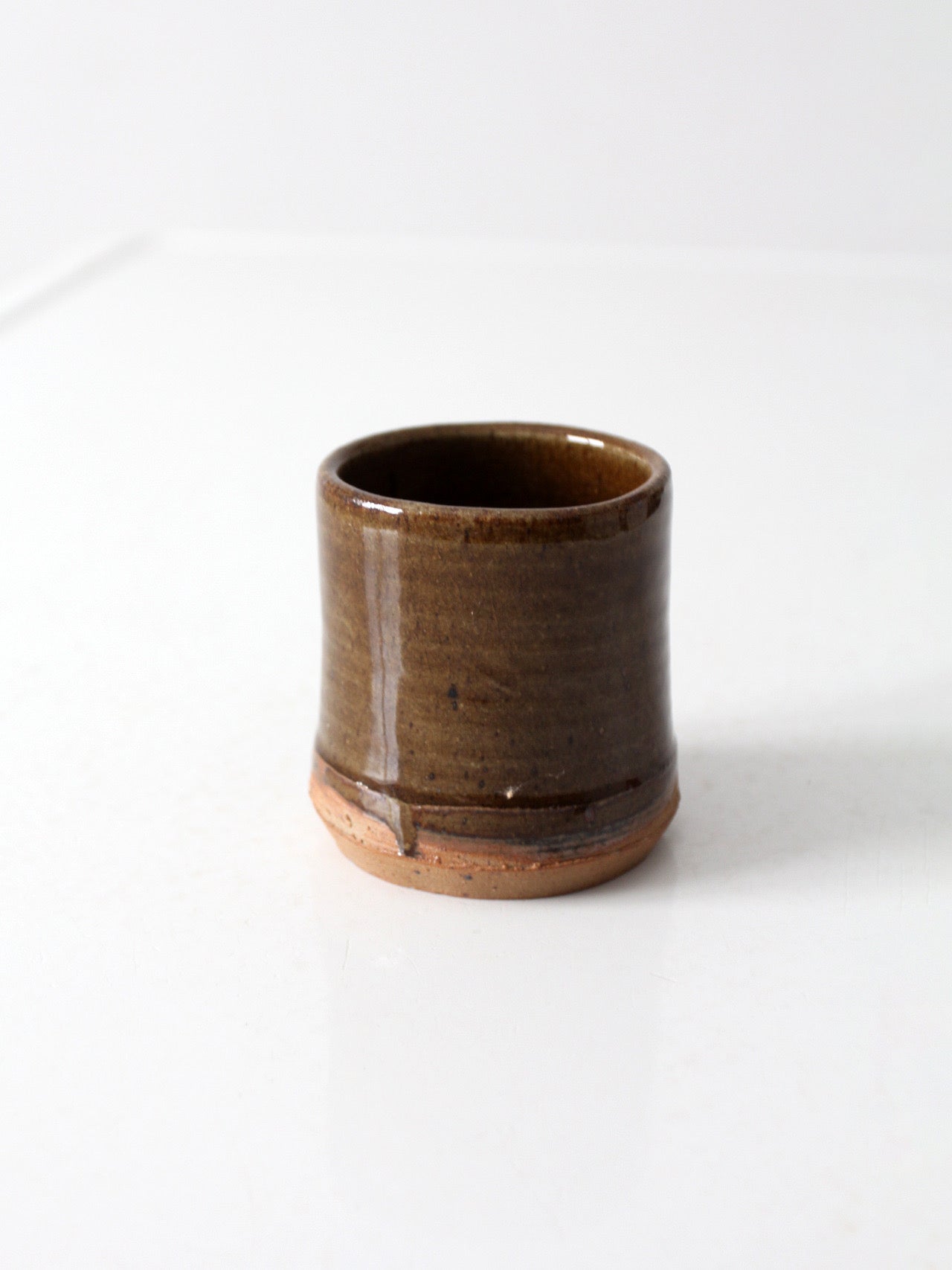 vintage handmade studio pottery cup