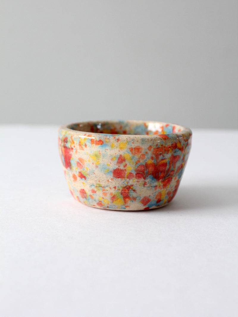 vintage studio pottery bowl