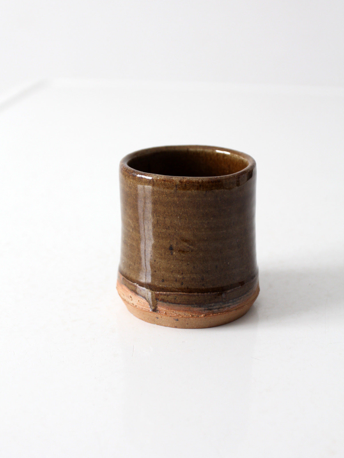 vintage handmade studio pottery cup