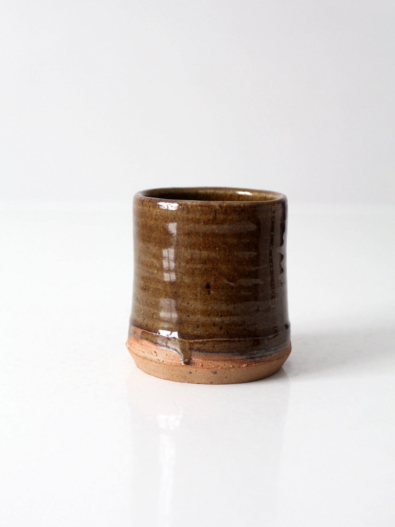 vintage handmade studio pottery cup
