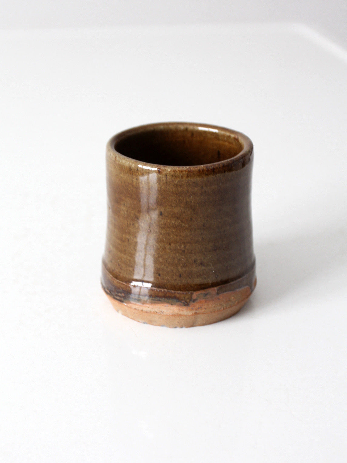 vintage handmade studio pottery cup