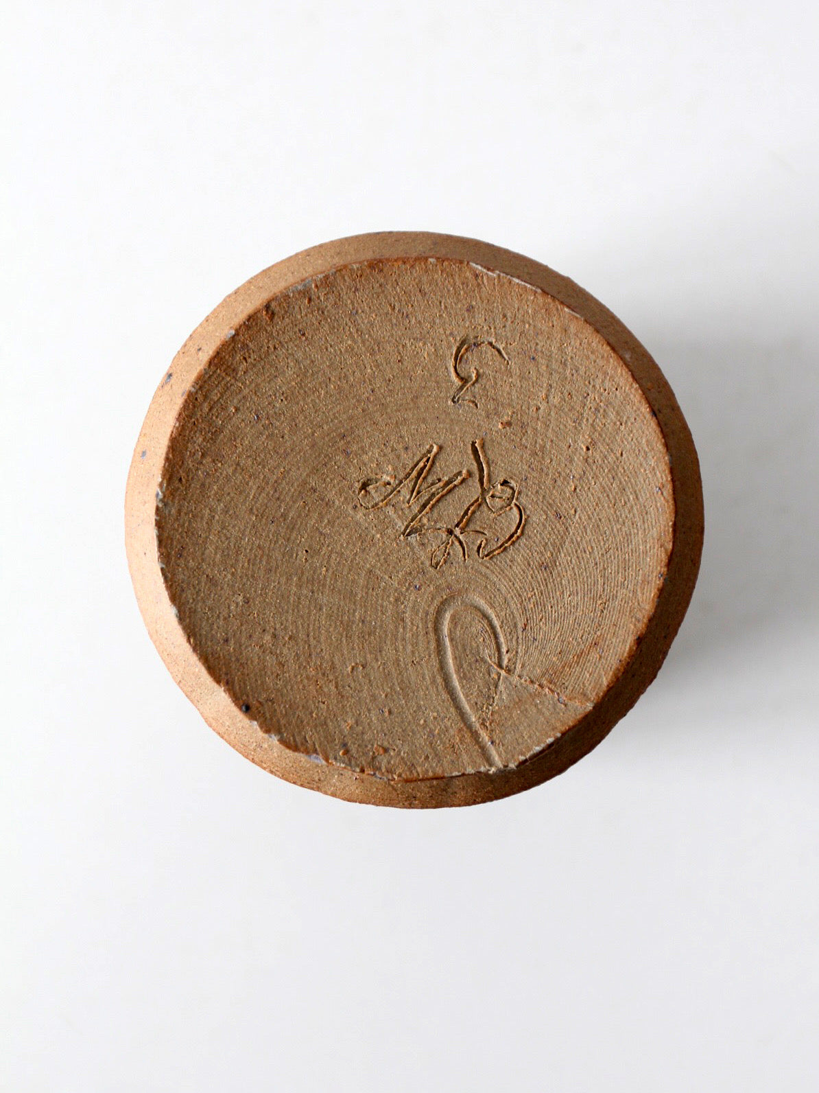 vintage handmade studio pottery cup