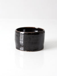 vintage handmade studio pottery bowl