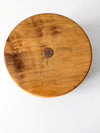 vintage wood bark bowl