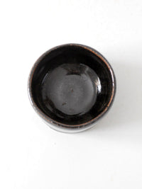 vintage handmade studio pottery bowl