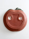 vintage ceramic pumpkin tray