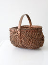 vintage gathering buttocks basket