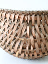 vintage gathering buttocks basket