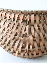 vintage gathering buttocks basket