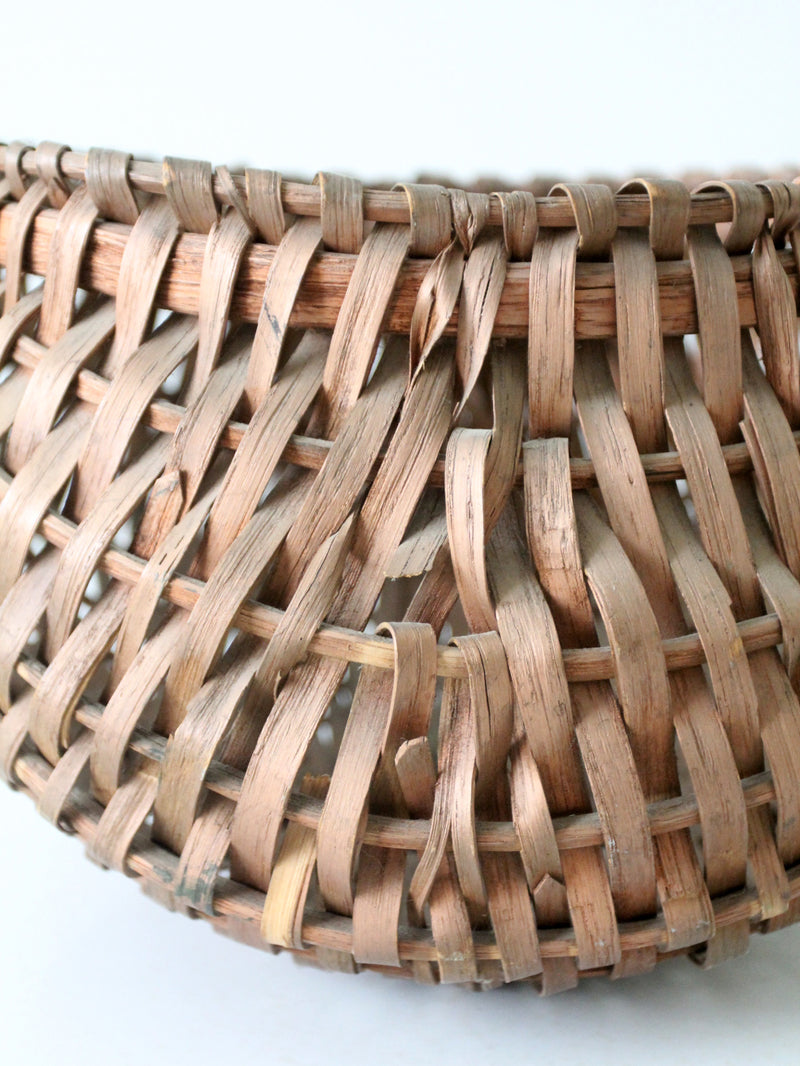 vintage gathering buttocks basket