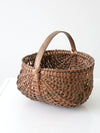 vintage gathering buttocks basket