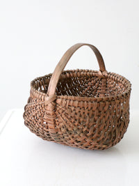 vintage gathering buttocks basket
