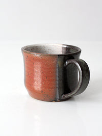 vintage handmade studio pottery mug
