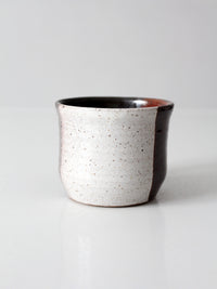 vintage handmade studio pottery mug