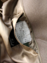 1940s Max Wax military officer wool coat